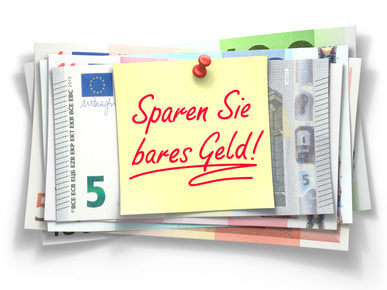 Bares Geld sparen beim wechsel Ein Haufen Geld sparen mit dem Strom und Gaswechsel